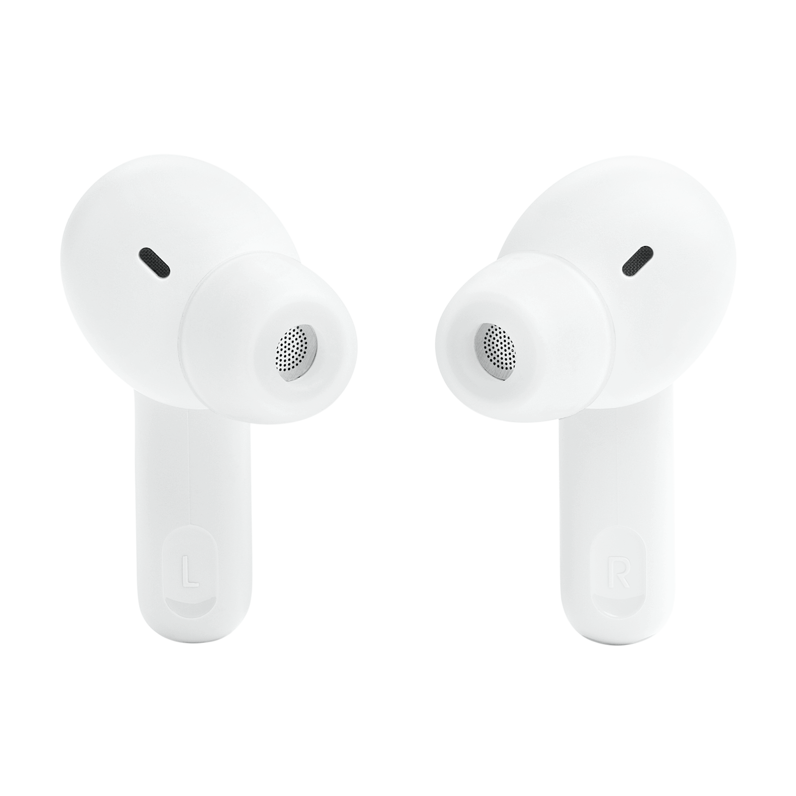 JBL Tune Beam - White - True wireless Noise Cancelling earbuds - Back